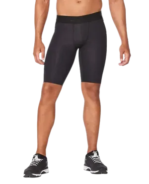 2XU Force Mens Compression Shorts (Black/Gold)