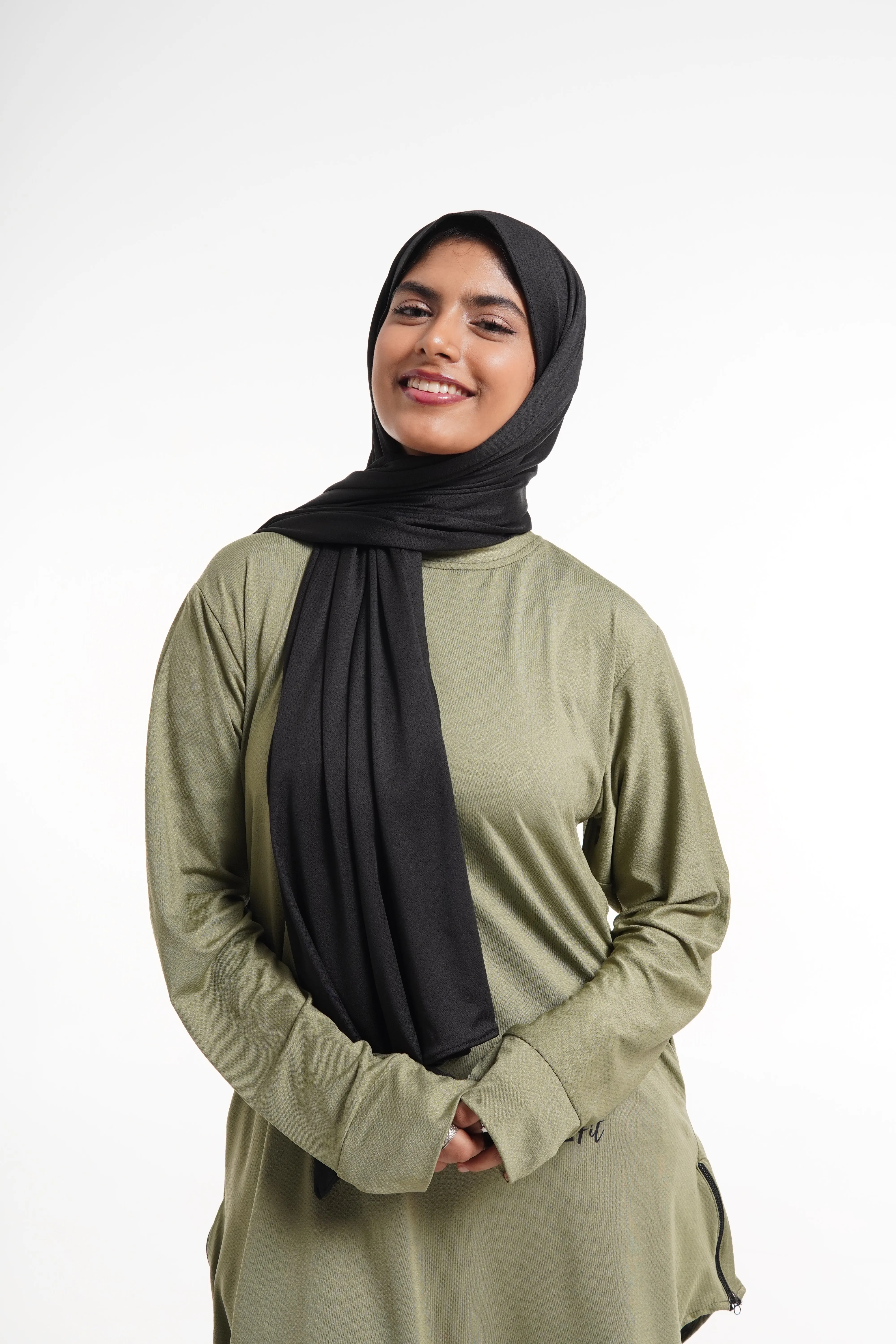 Activewear Hijab - Black