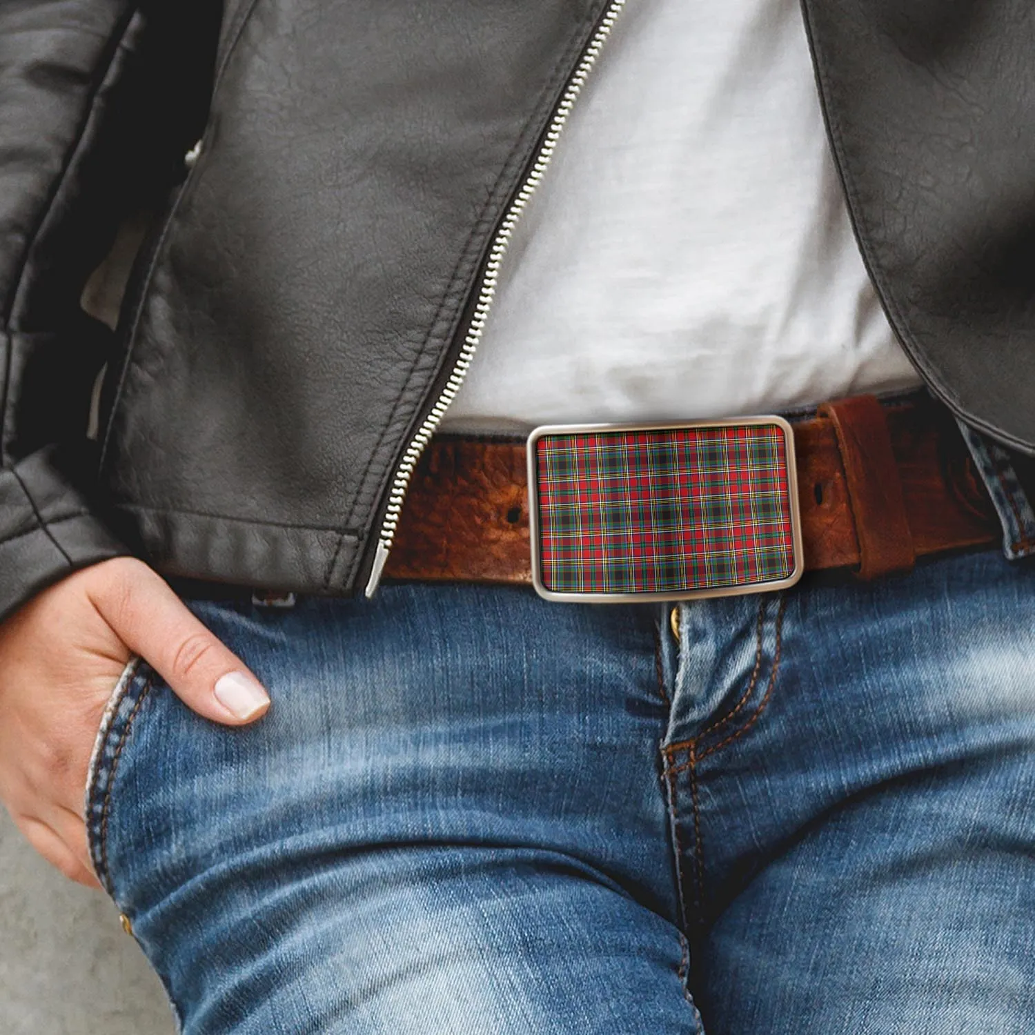 Anderson of Arbrake Tartan Belt Buckles