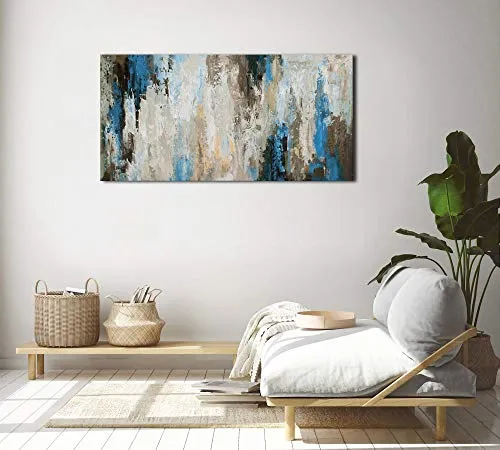 arteWOODS Abstract Wall Art Canvas Pictures Wall Decor Modern Abstract Artwork Contemporary Wall Art Decor for Bedroom Living Room Bathroom Kitchen Office Home Framed Ready to Hang 20" x 40"