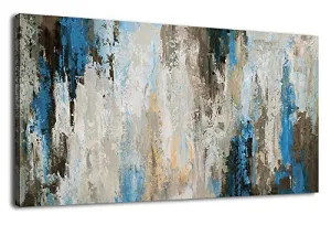 arteWOODS Abstract Wall Art Canvas Pictures Wall Decor Modern Abstract Artwork Contemporary Wall Art Decor for Bedroom Living Room Bathroom Kitchen Office Home Framed Ready to Hang 20" x 40"