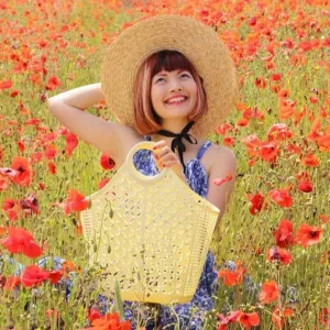 Atomic Tote- Yellow