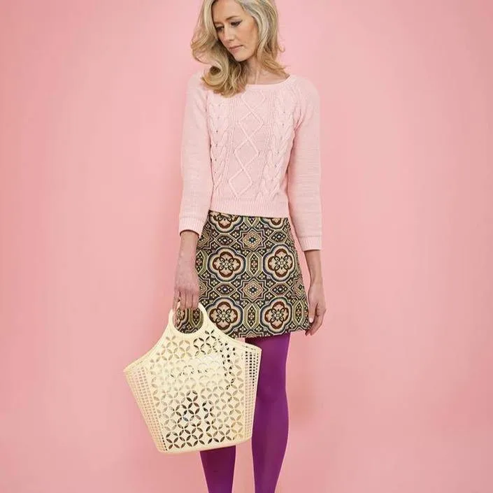 Atomic Tote- Yellow
