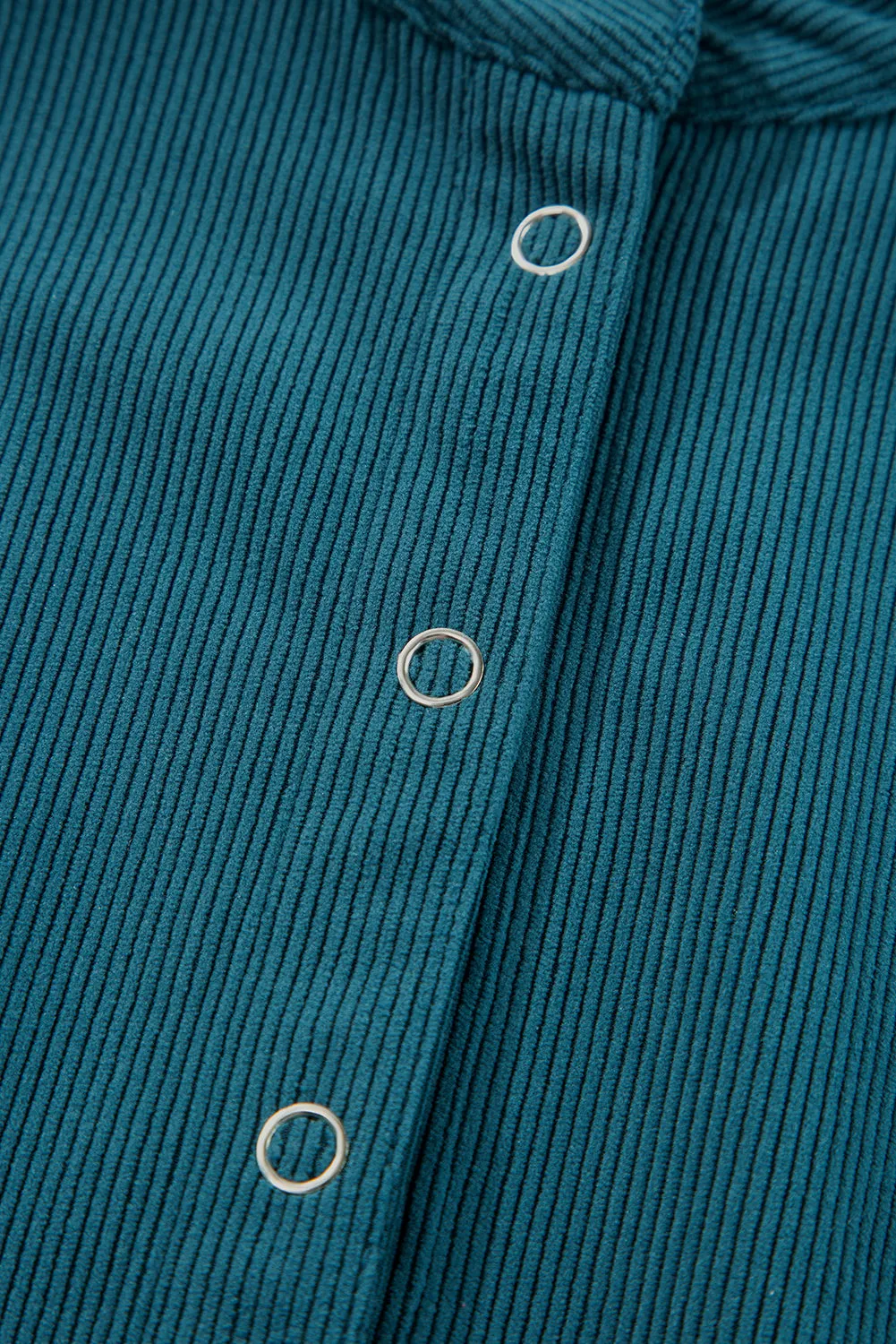 Autumnal Button-Front Dress