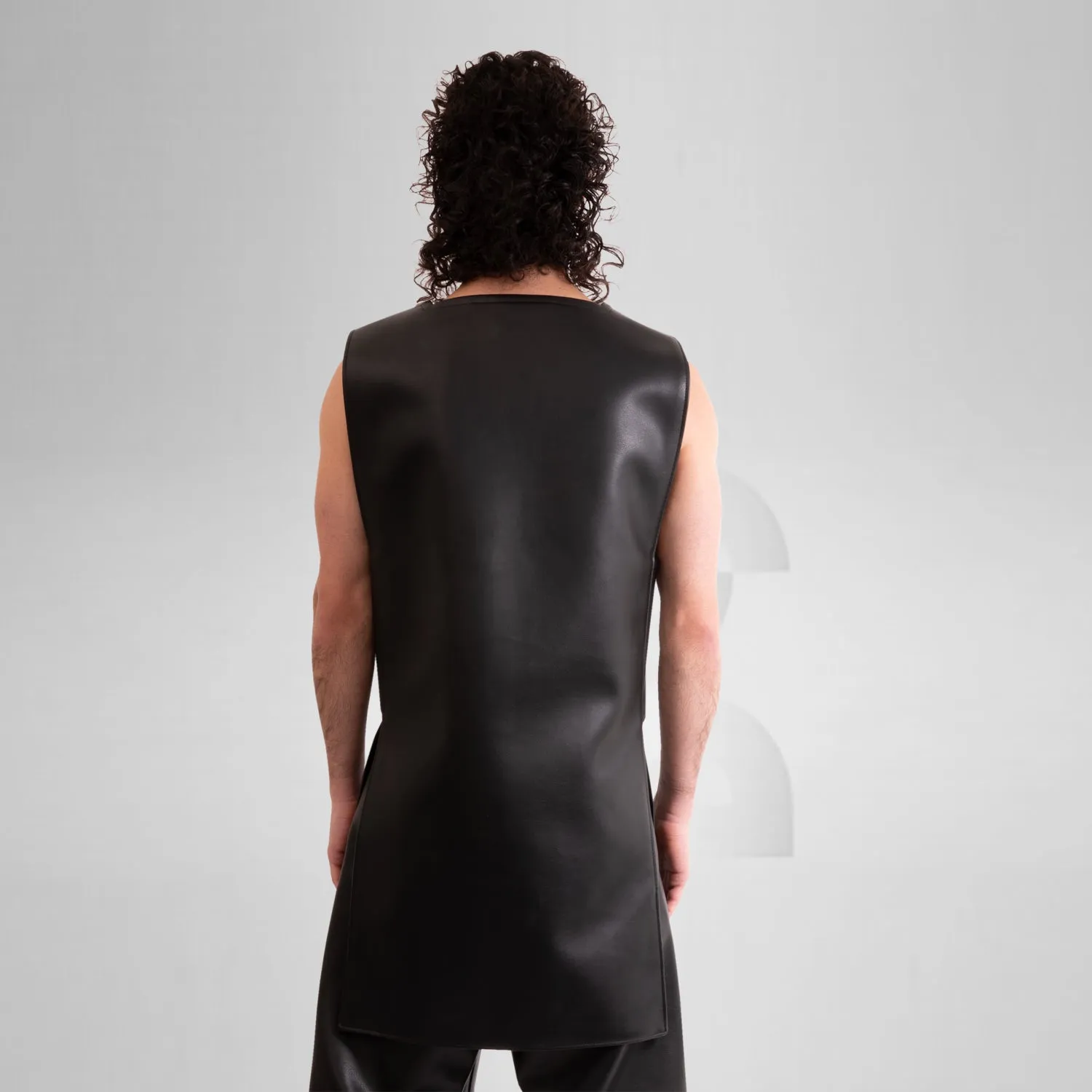 Avantgarde Vegan Leather Vest
