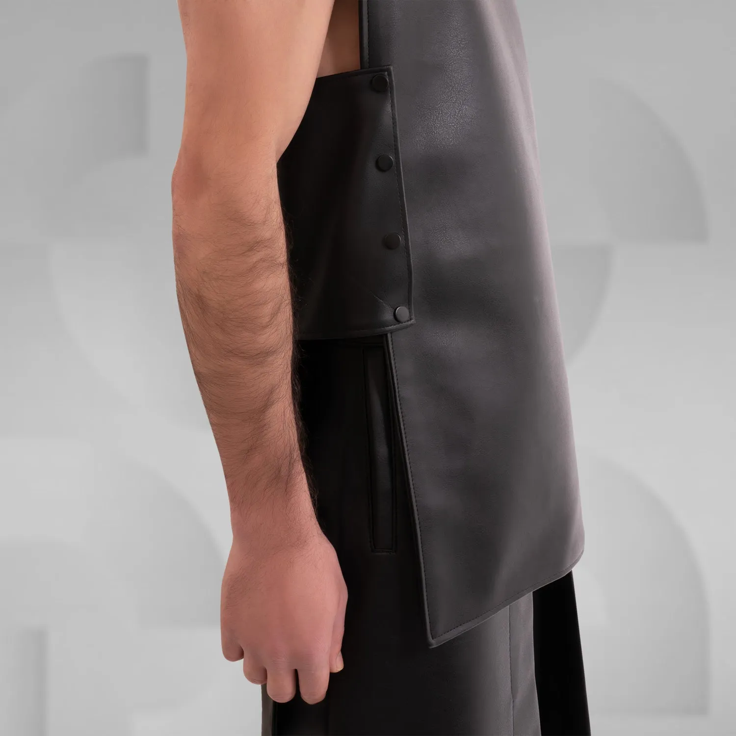 Avantgarde Vegan Leather Vest