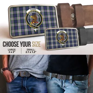 Baird Dress Tartan Belt Buckles with Family Crest
