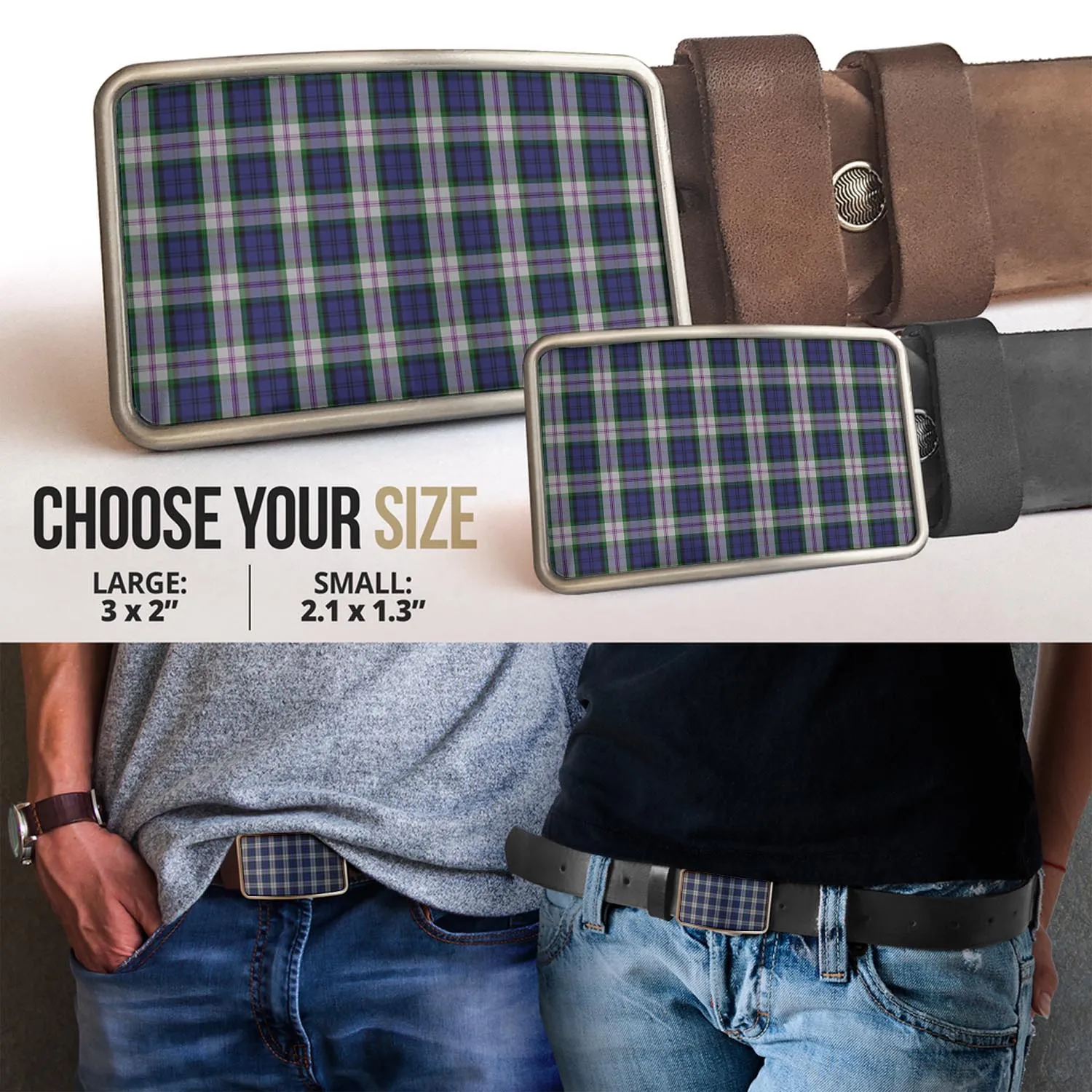 Baird Dress Tartan Belt Buckles
