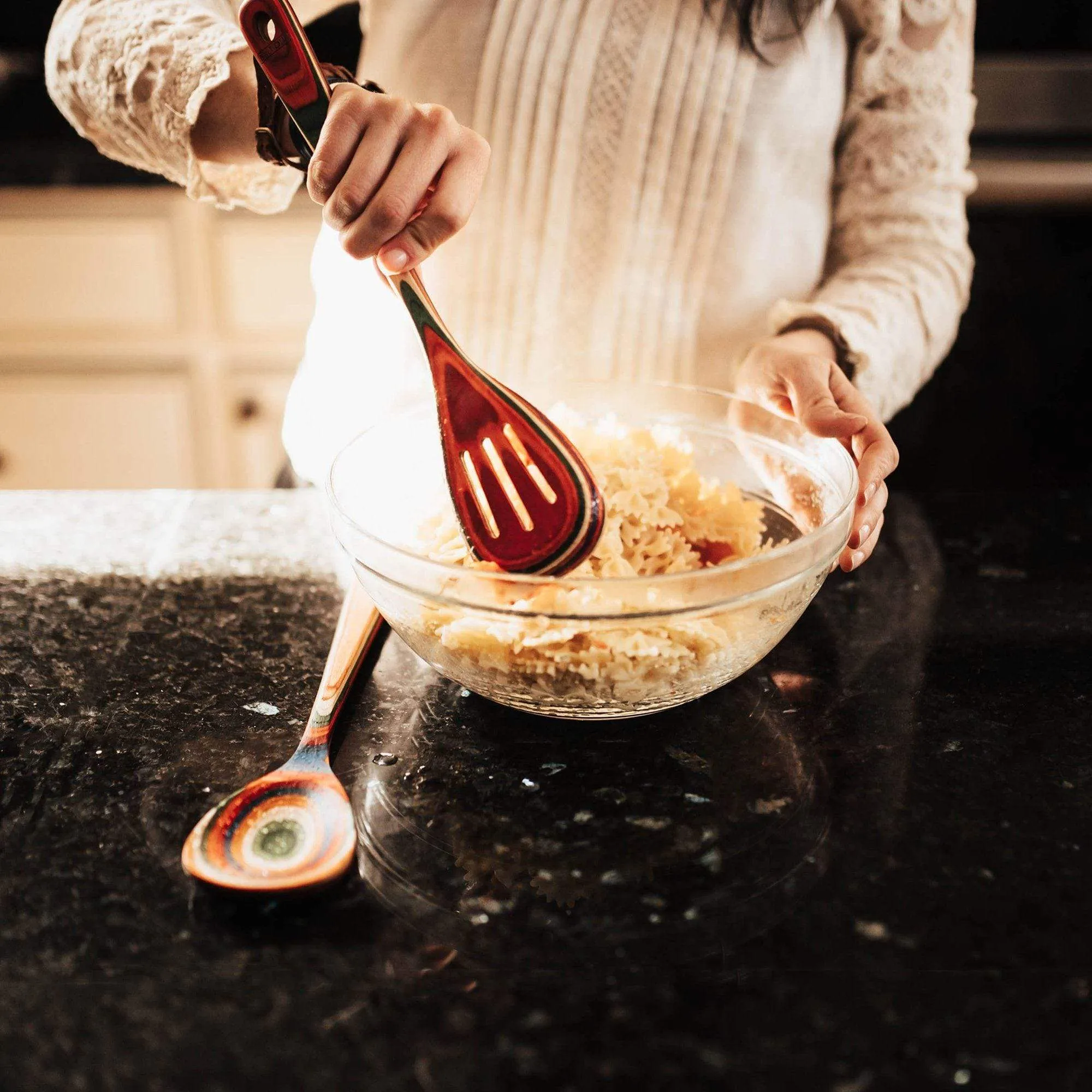 Baltique Marrakesh Collection Slotted Spoon
