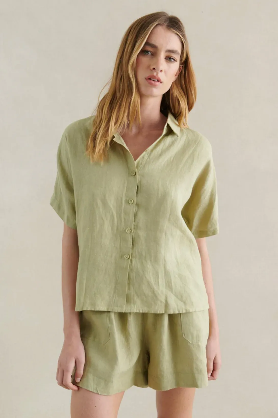 Bronte Linen Shirt - Little Lies
