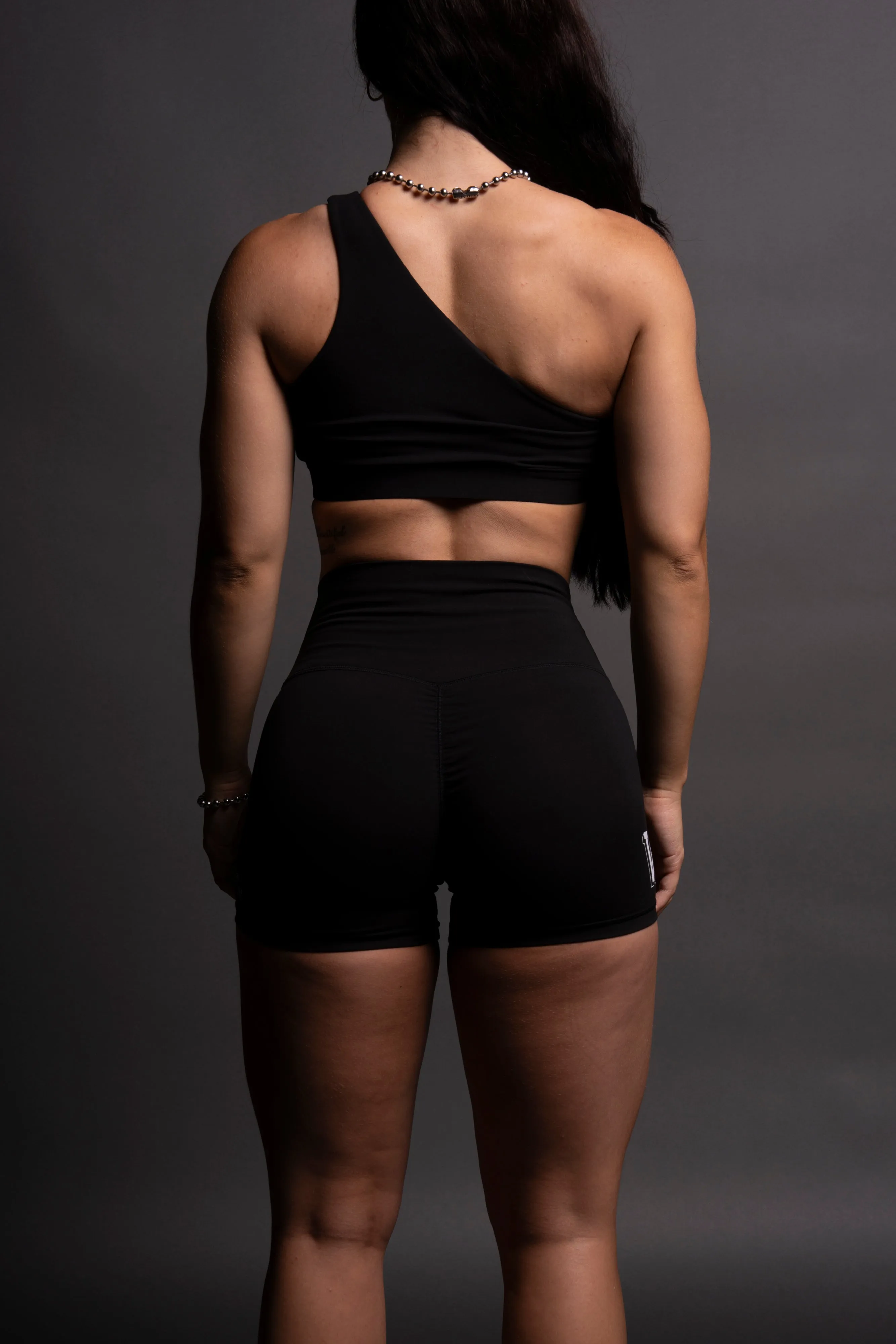Burnout "Energy" Pump Shorts in Black