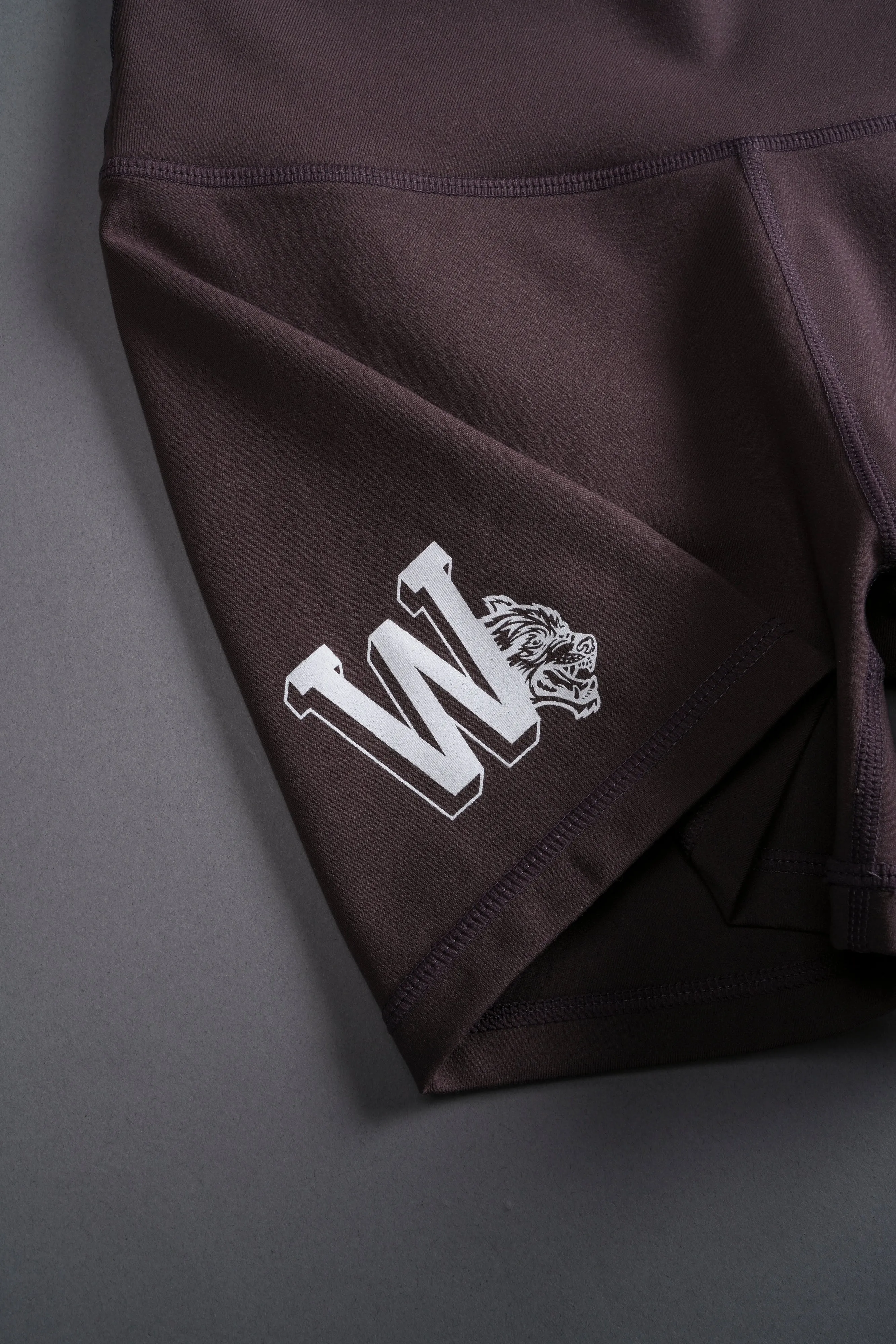 Burnout "Energy" Pump Shorts in Purple Night