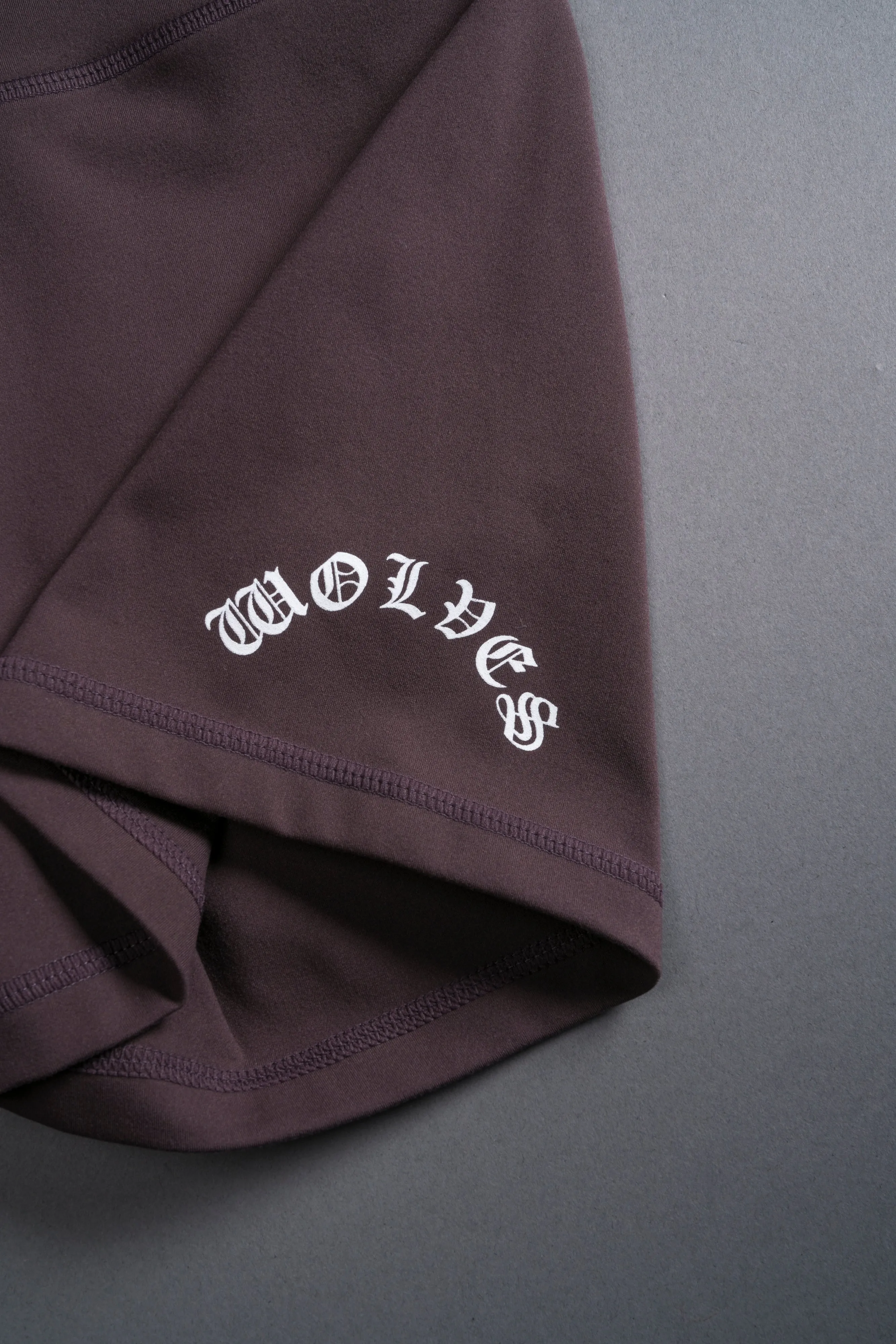 Burnout "Energy" Pump Shorts in Purple Night