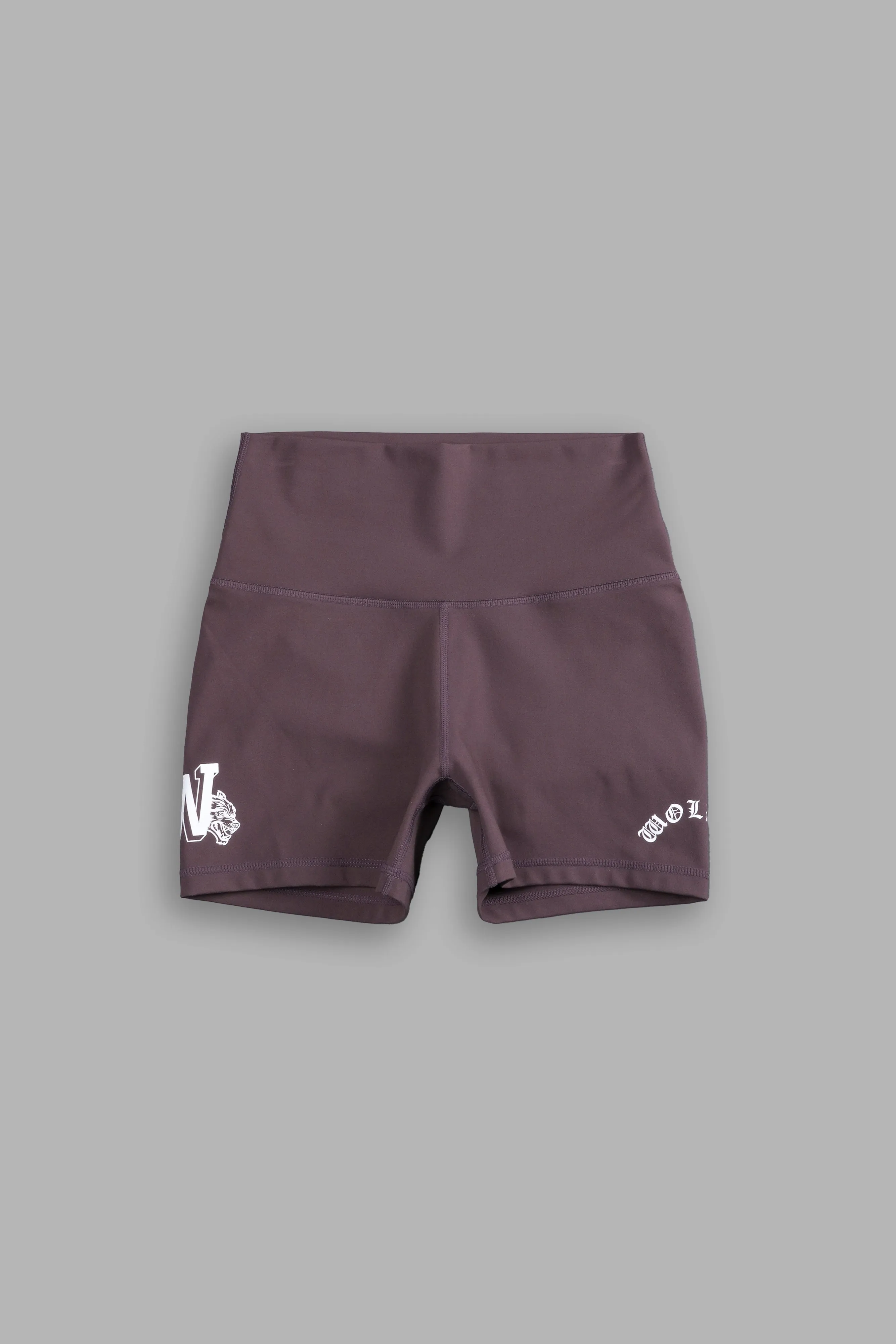 Burnout "Energy" Pump Shorts in Purple Night