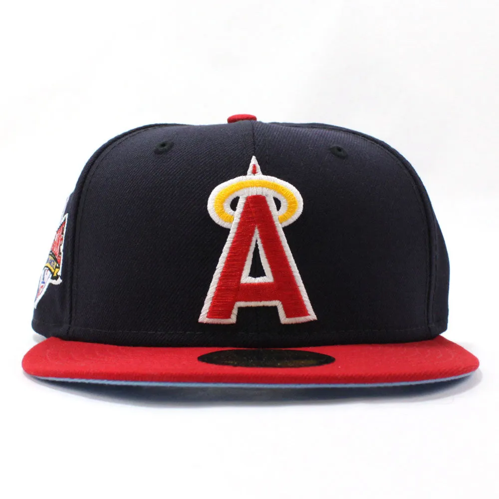 California Angels 1989 All-Star Game New Era 59Fifty Fitted Hat (Sky Blue Under Brim)