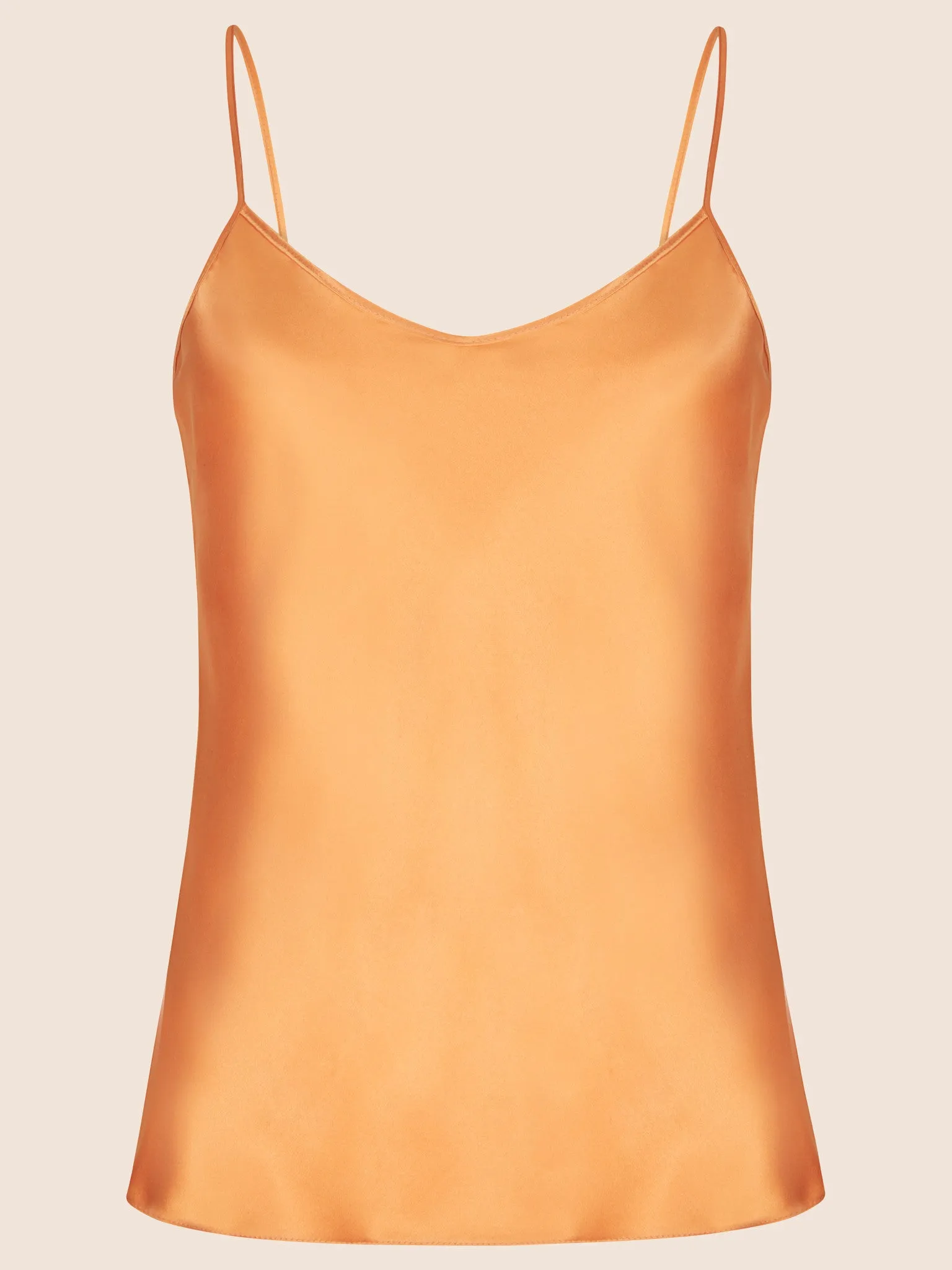 Celeste Silk Bias Cut Cami
