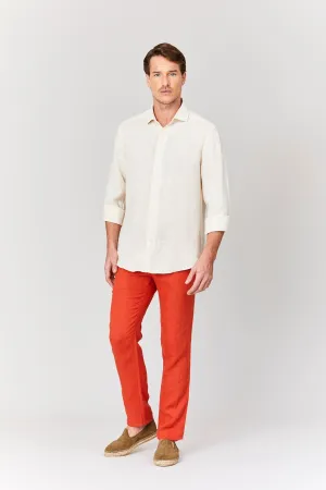 chili basic linen pants