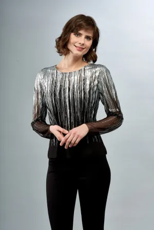 City Nights Sheer Top