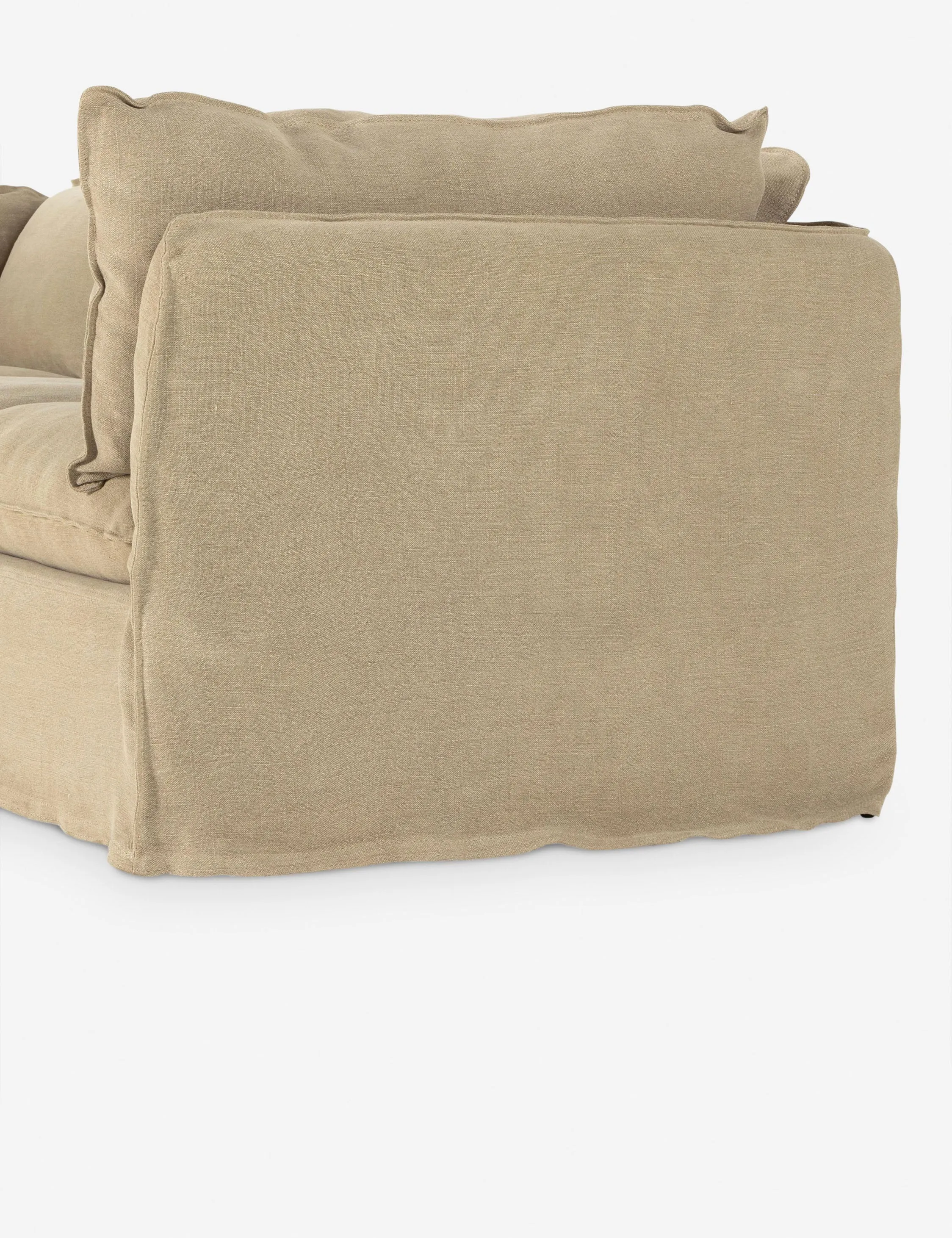 Costello Slipcover Corner Sectional Sofa