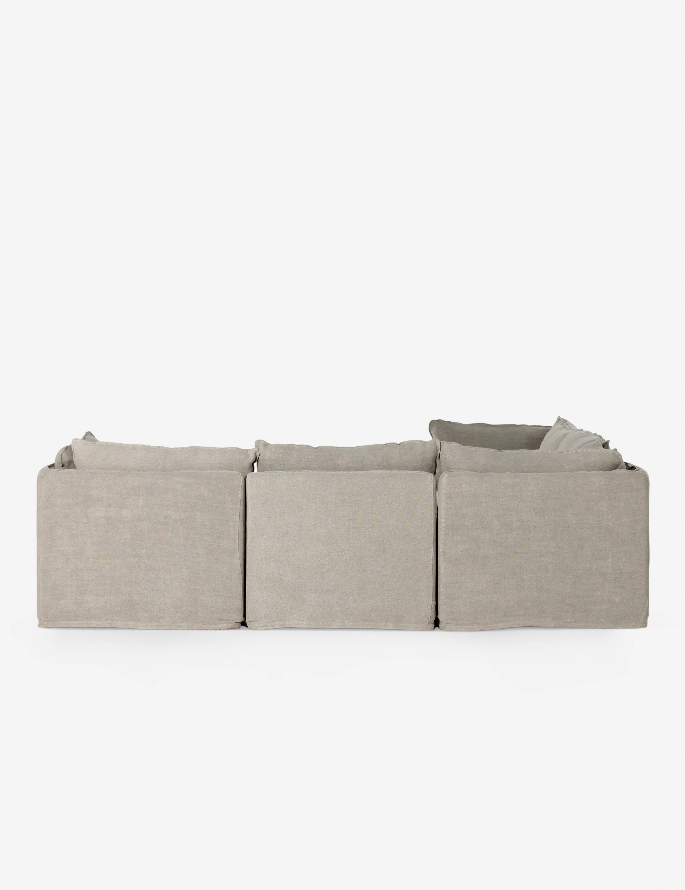 Costello Slipcover Corner Sectional Sofa