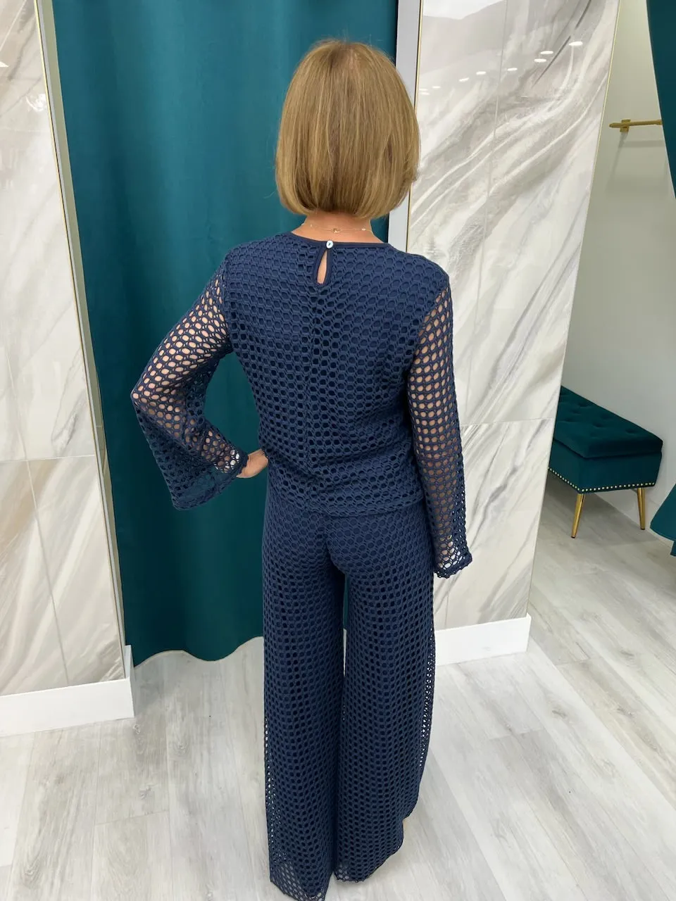 Crochet Palazzo Pants
