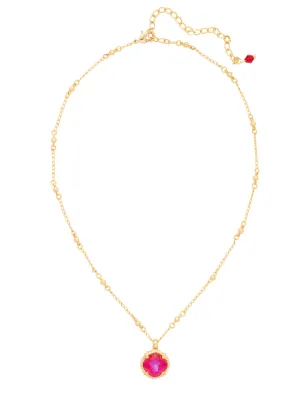 Cushion-Cut Pendant Necklace - NDS50BGRCP