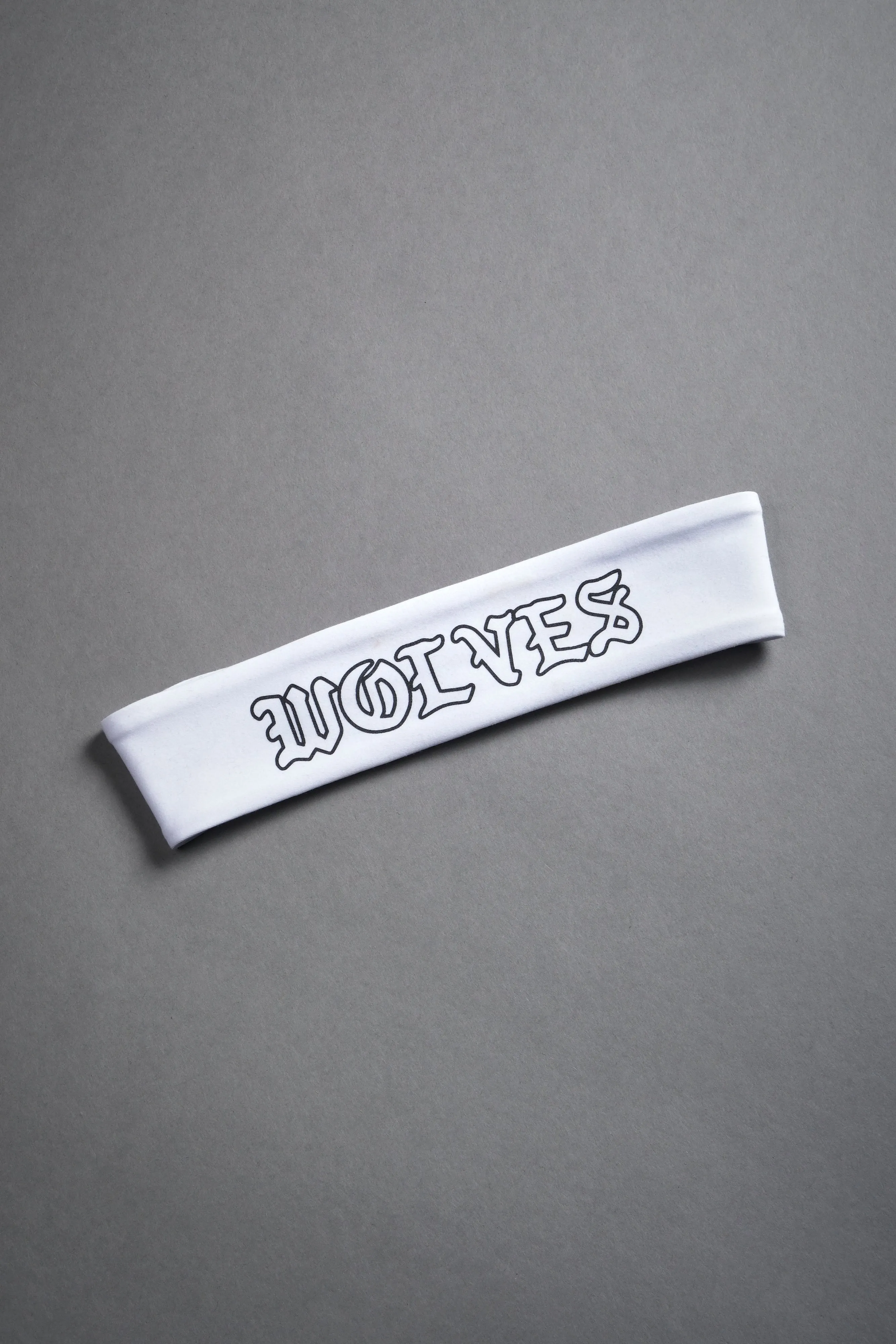 Darc Letter Energy Headband in White