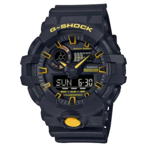 GA-700 Series Analog Digital Watch - Black/Yellow