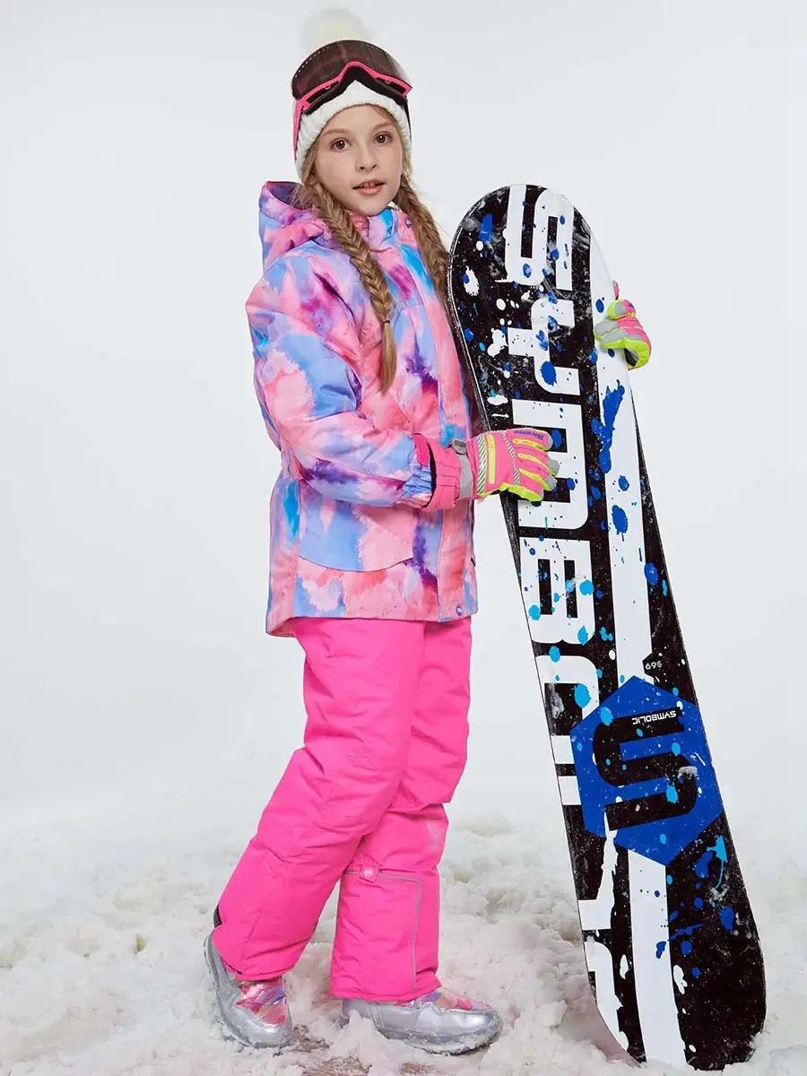 Girl' Ski Snowboarding Insulated Jacket