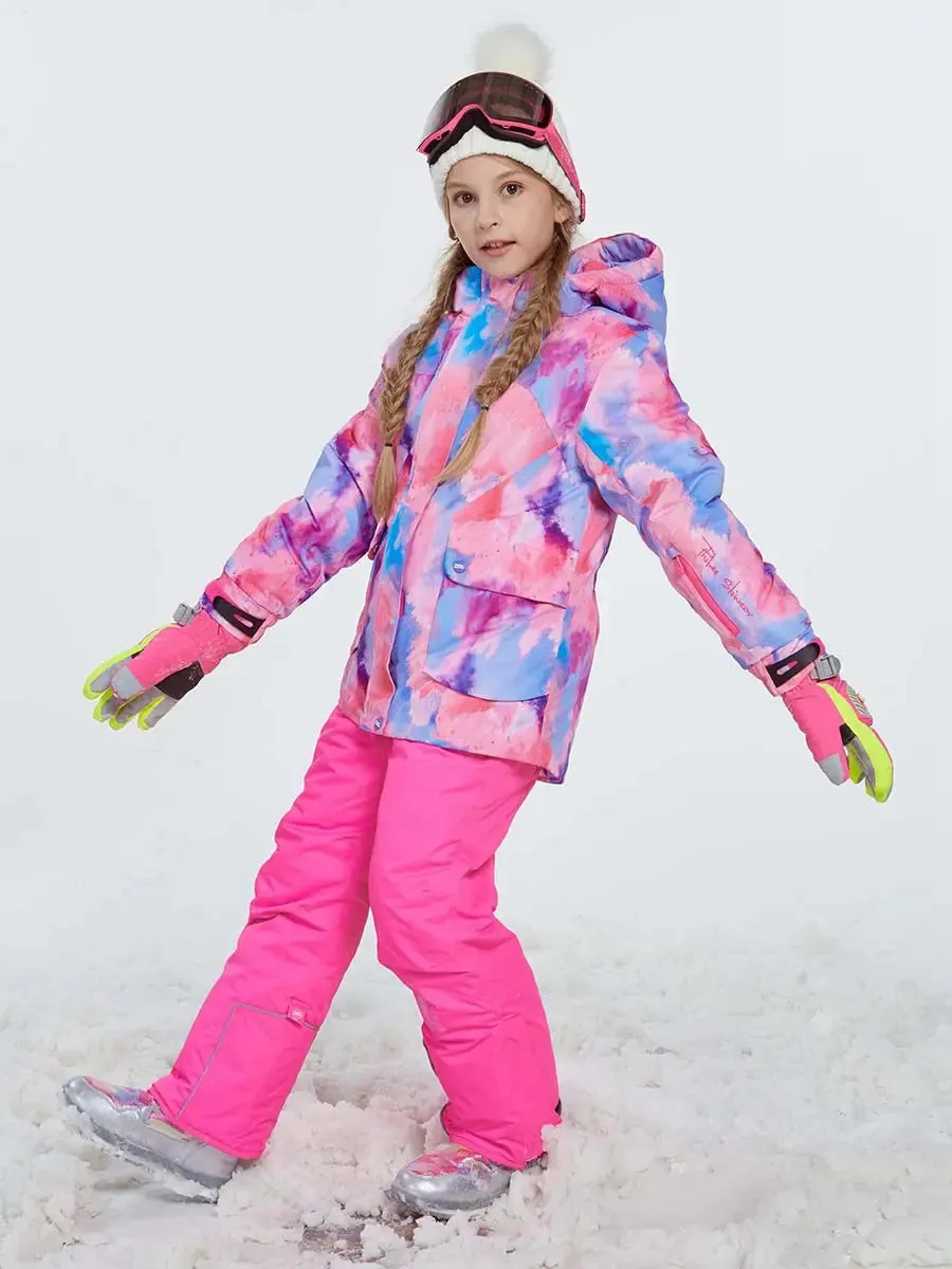 Girl' Ski Snowboarding Insulated Jacket