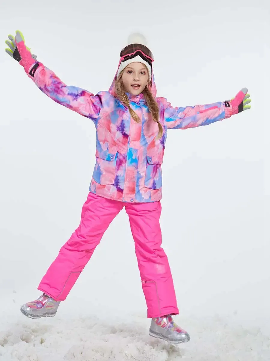 Girl' Ski Snowboarding Insulated Jacket
