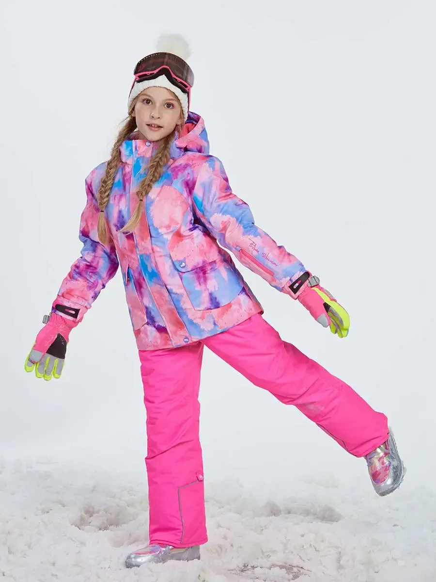 Girl' Ski Snowboarding Insulated Jacket