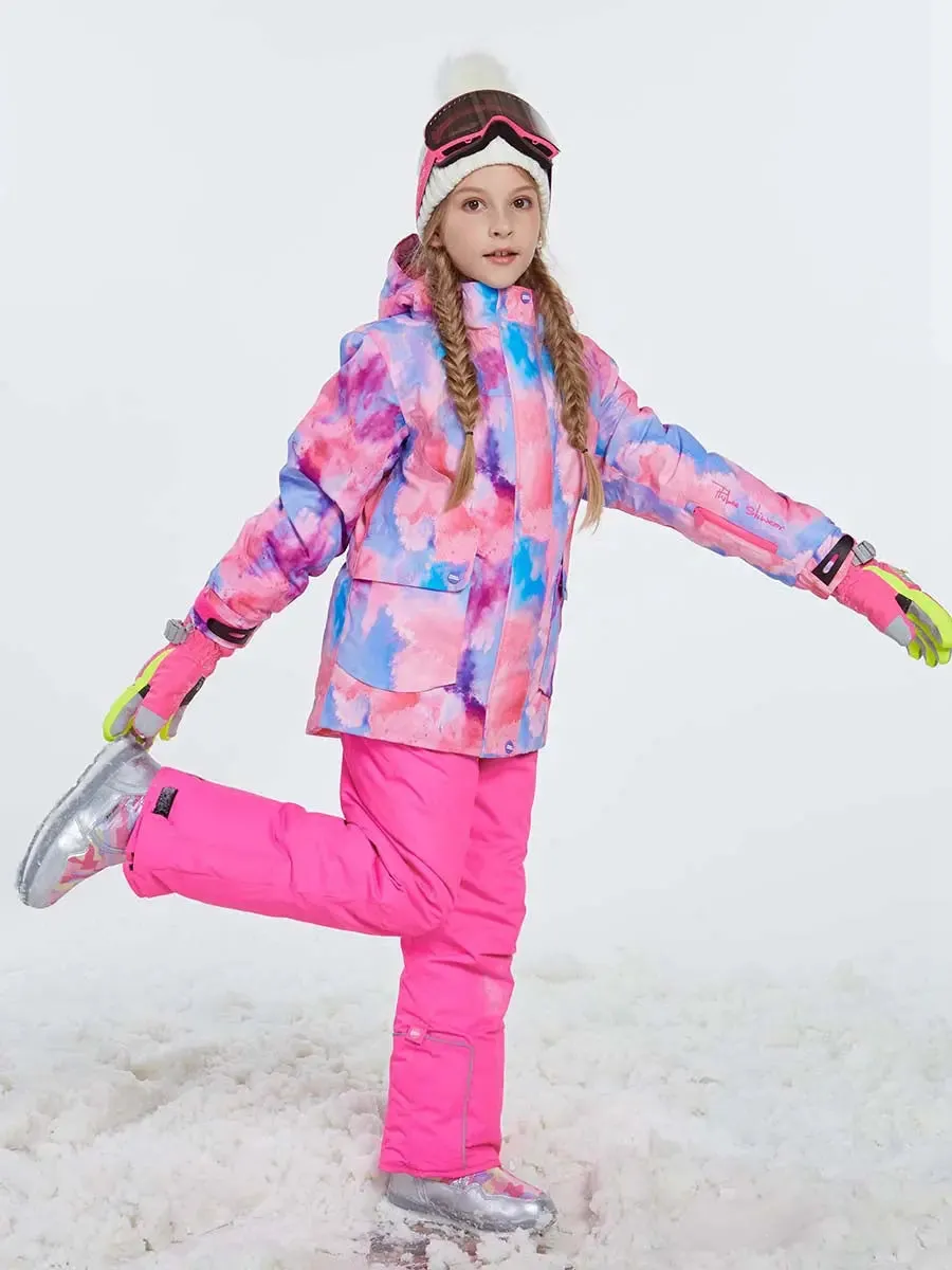 Girl' Ski Snowboarding Insulated Jacket