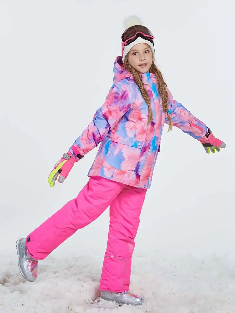 Girl' Ski Snowboarding Insulated Jacket