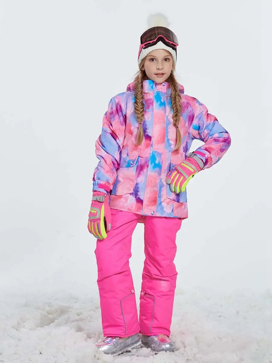 Girl' Ski Snowboarding Insulated Jacket