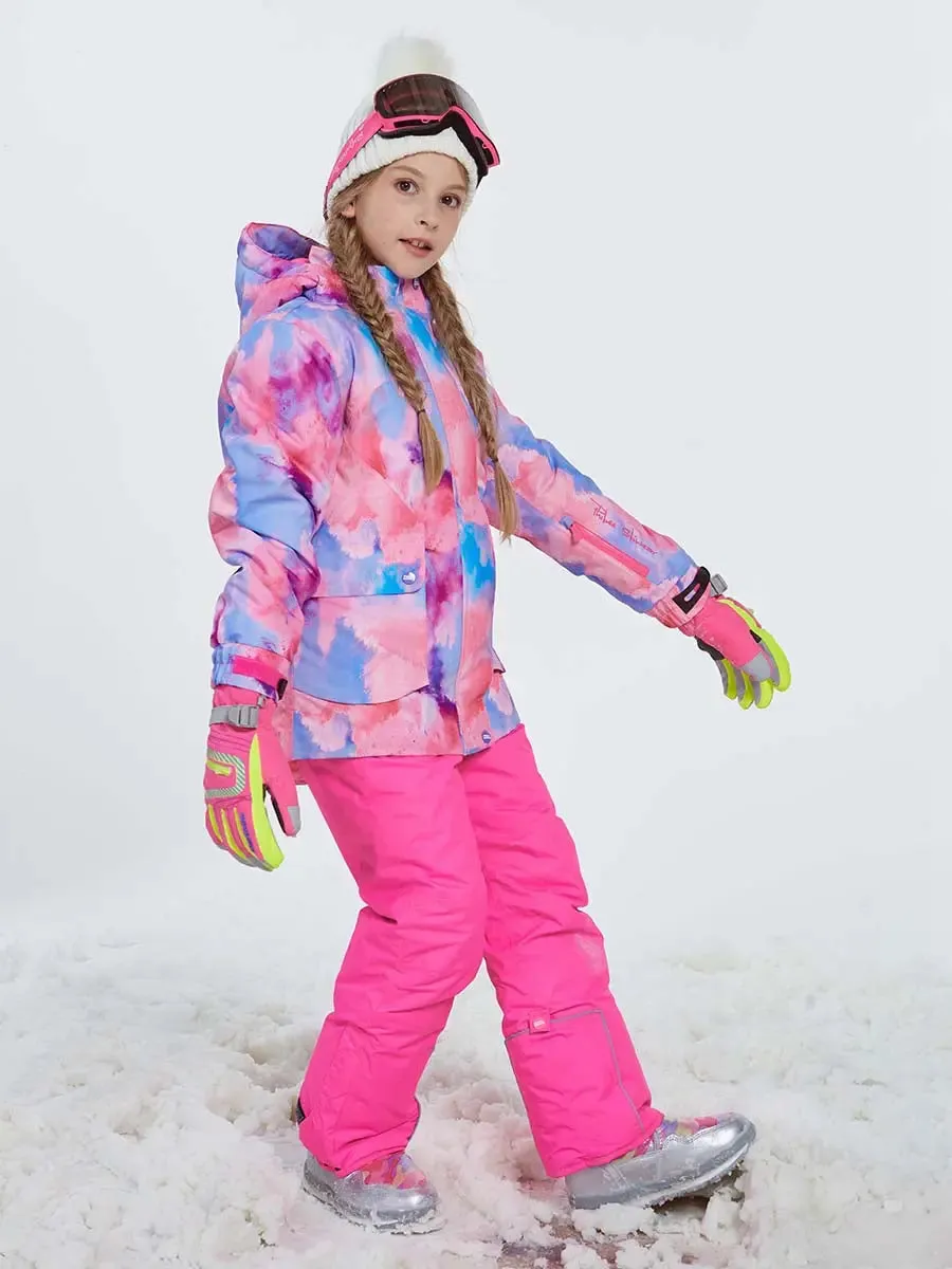 Girl' Ski Snowboarding Insulated Jacket