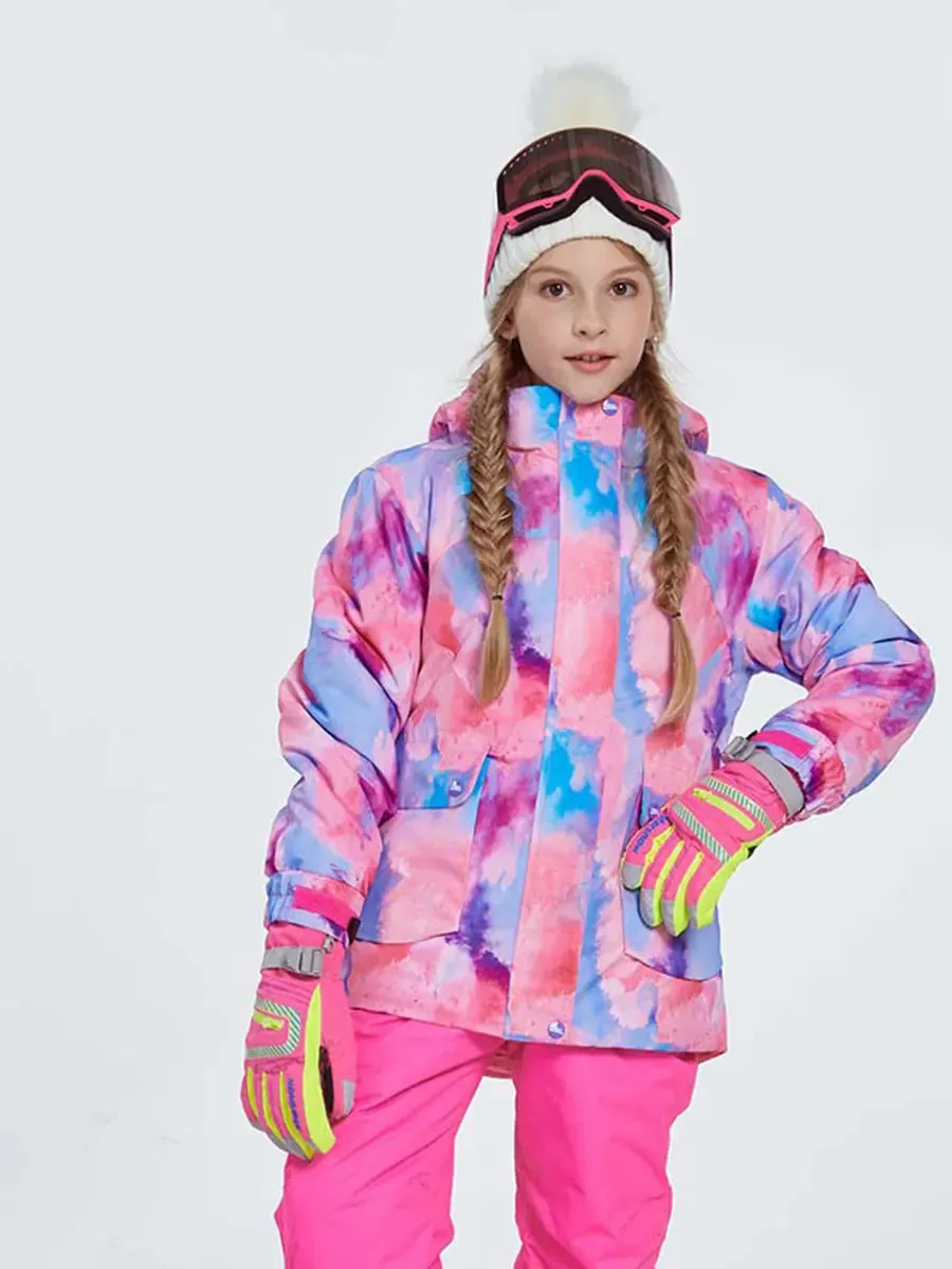 Girl' Ski Snowboarding Insulated Jacket