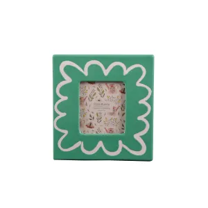 Green Wavey Ceramic Frame