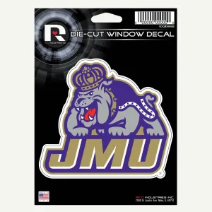 James Madison Dukes Die Cut Window Decal