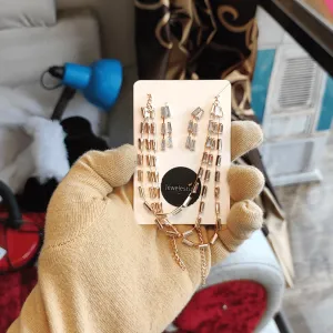 Jewelestia Rose Gold Multi-Layer Necklace
