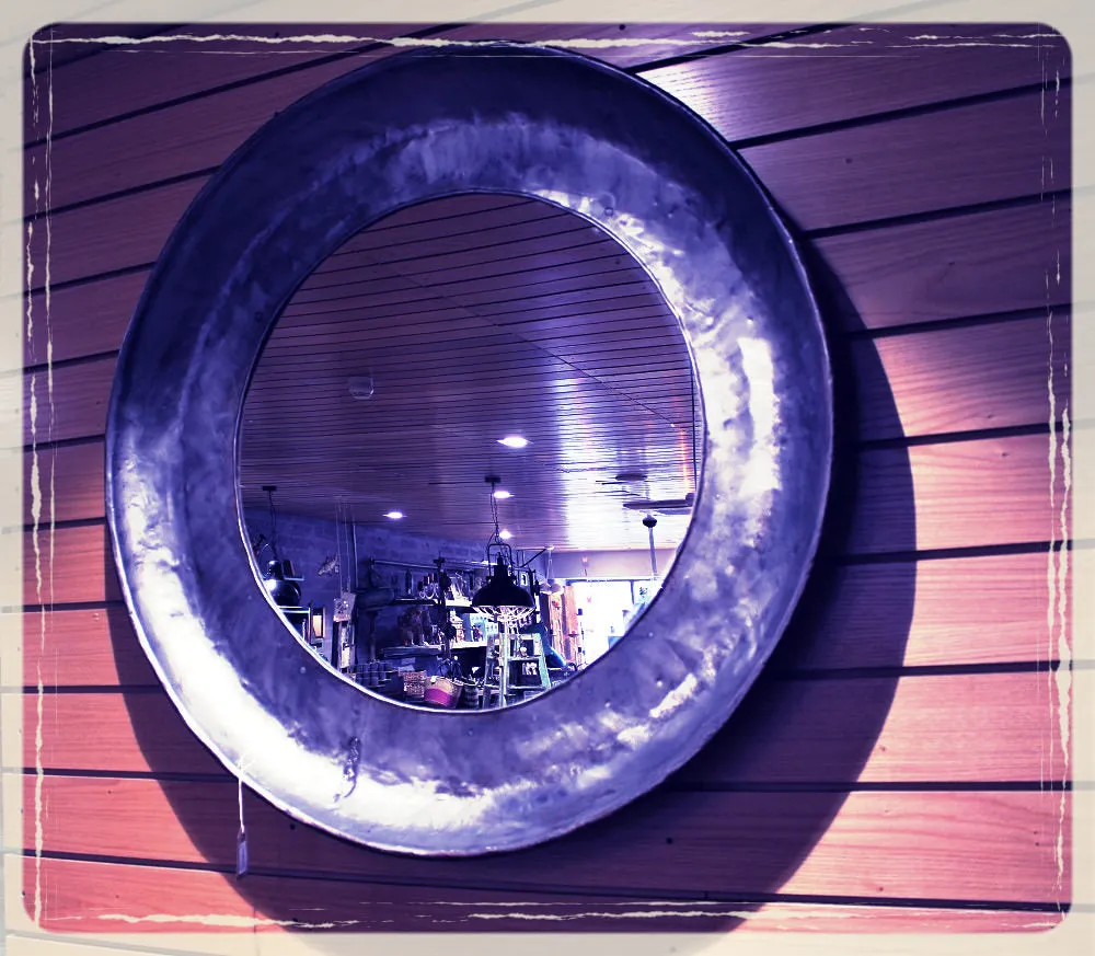 Large Round Chapatti Pan Mirror