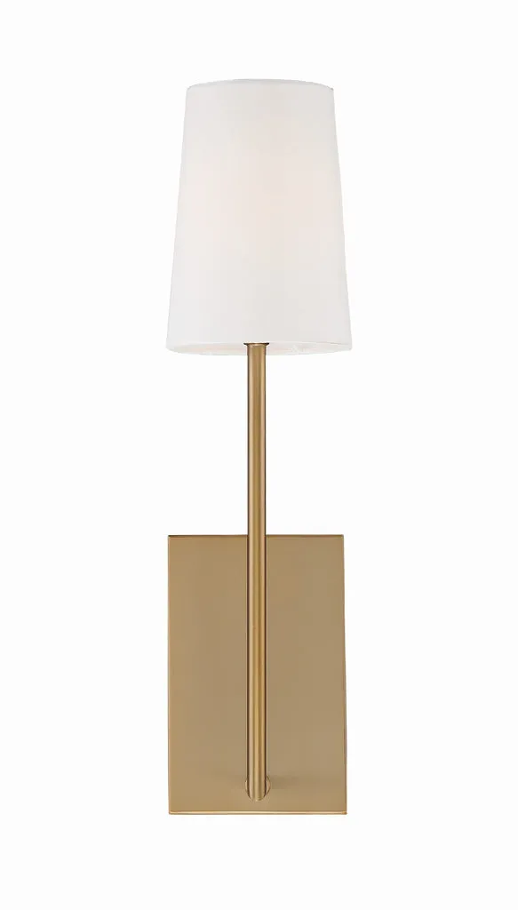 Lena 1 Light Vibrant Gold Sconce