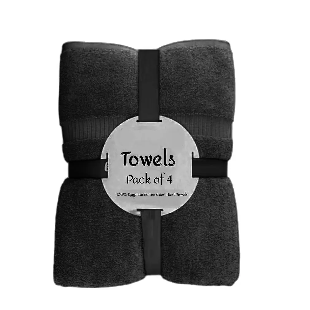 Luxury at Your Fingertips: Buy the Set of 4 High Quality 100% Cotton Hand Towels