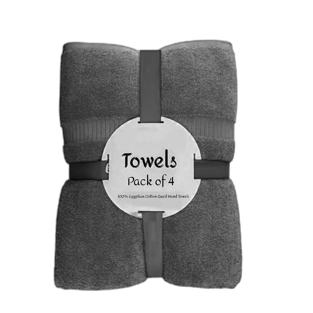 Luxury at Your Fingertips: Buy the Set of 4 High Quality 100% Cotton Hand Towels
