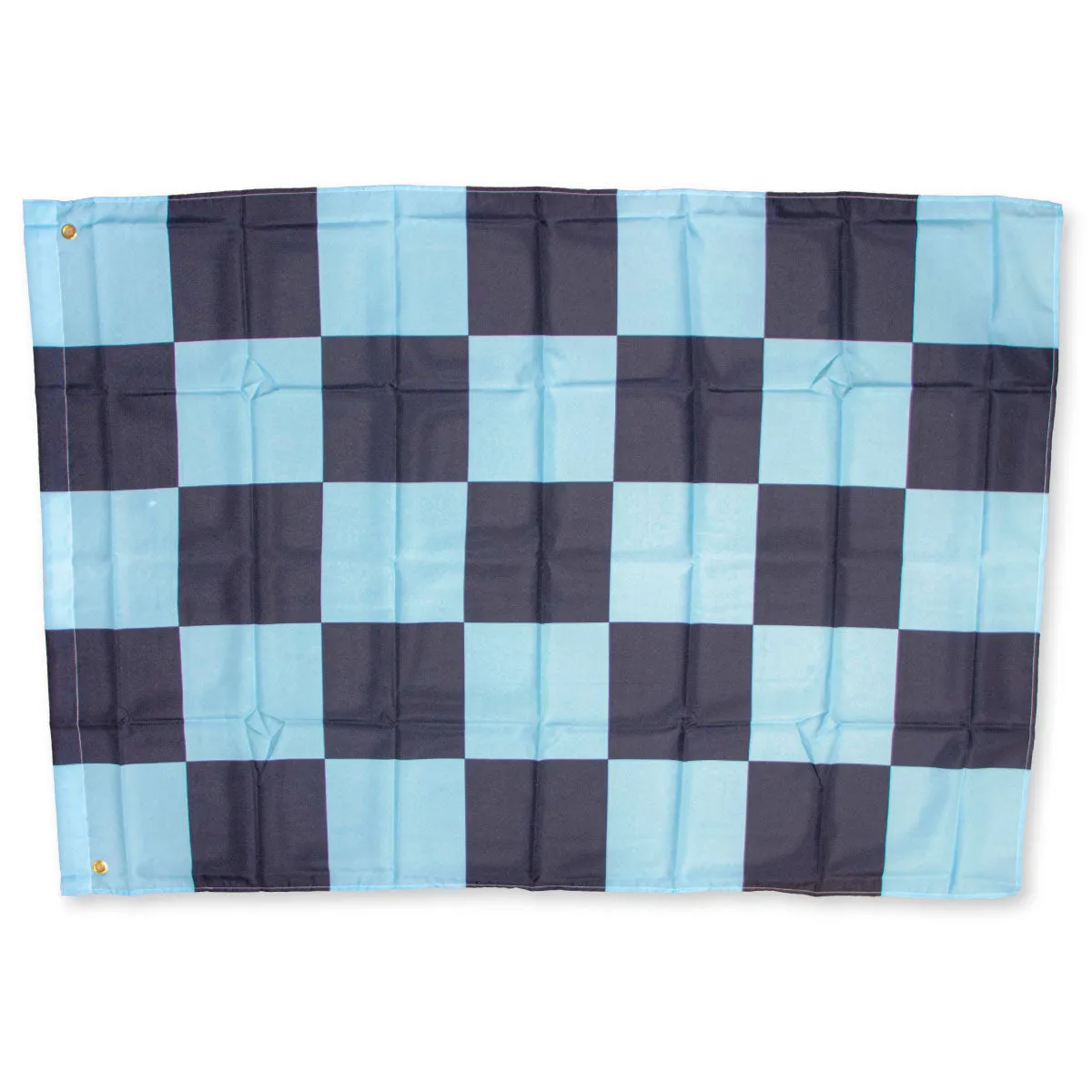 Mc Keever Sports Navy/Sky Blue 5' x 3' Chequered Flag