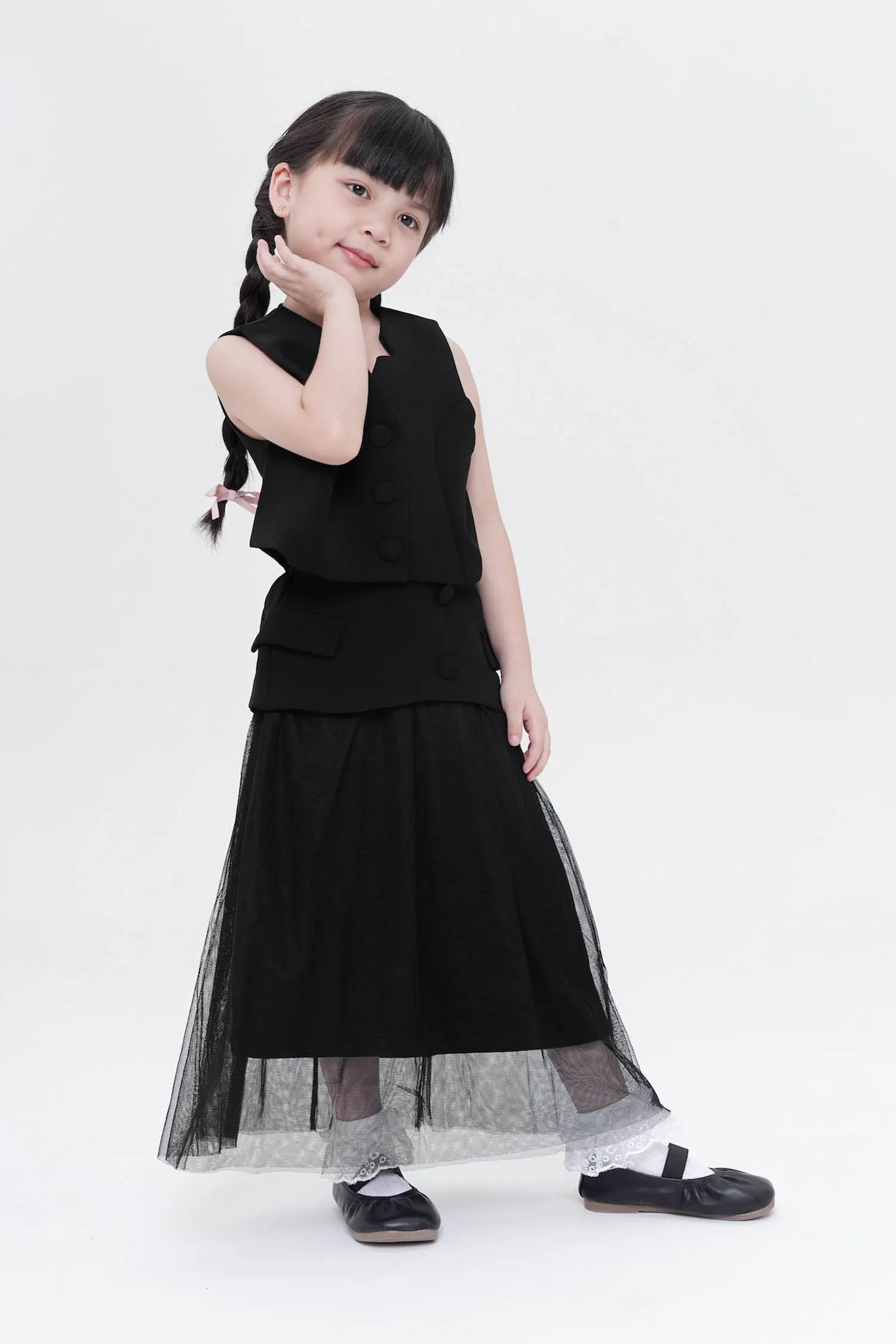 Mini Liftia Vest In Black