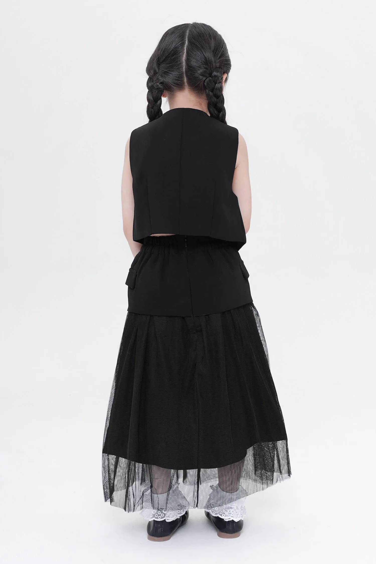 Mini Liftia Vest In Black