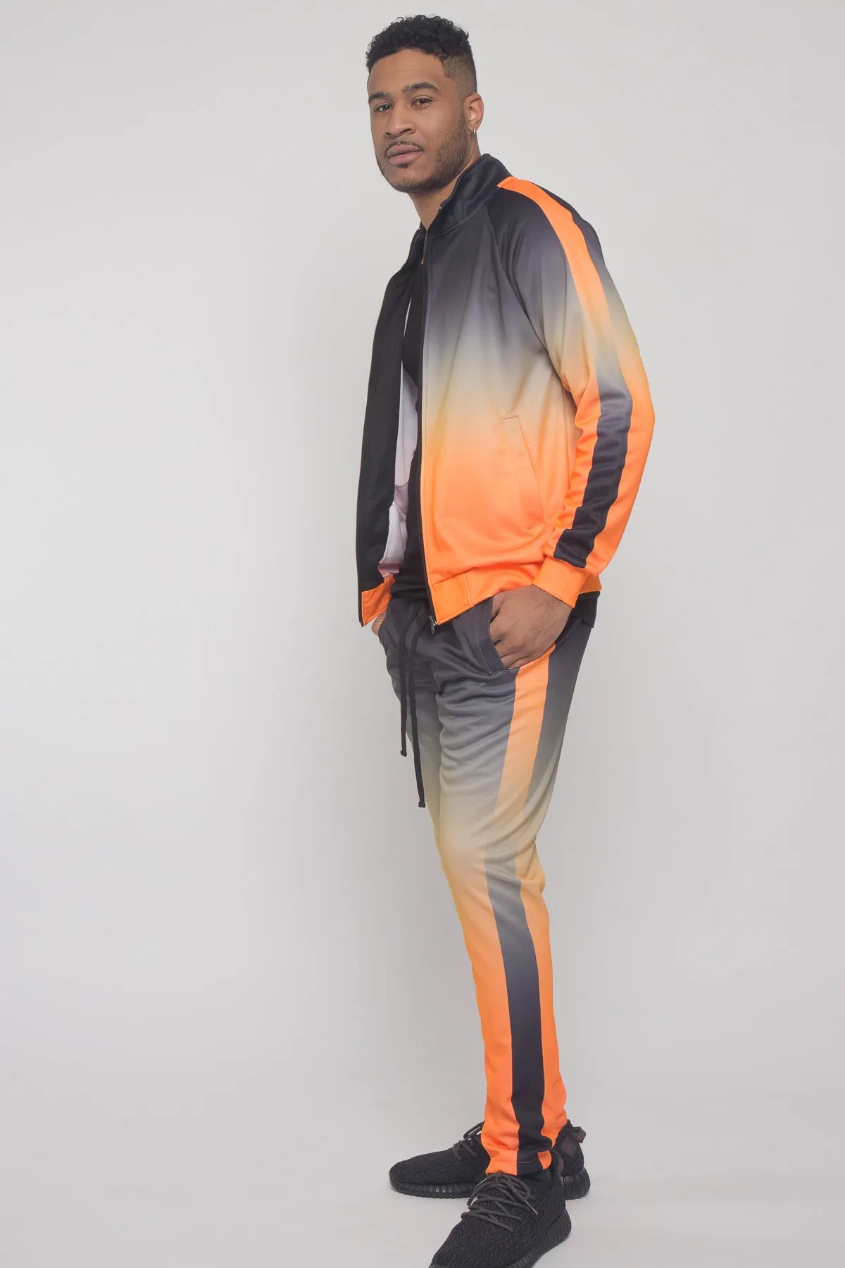 Ombre Gradient Colored Tracksuit