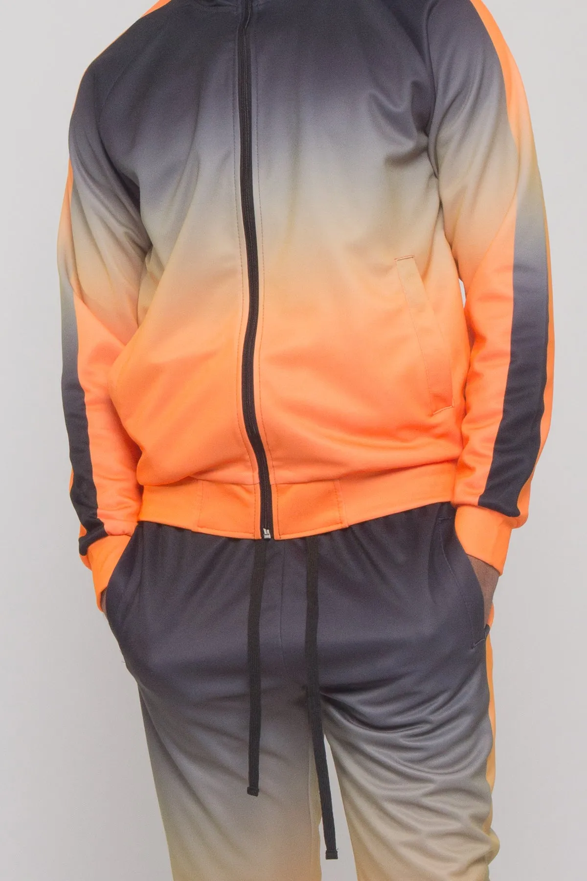Ombre Gradient Colored Tracksuit