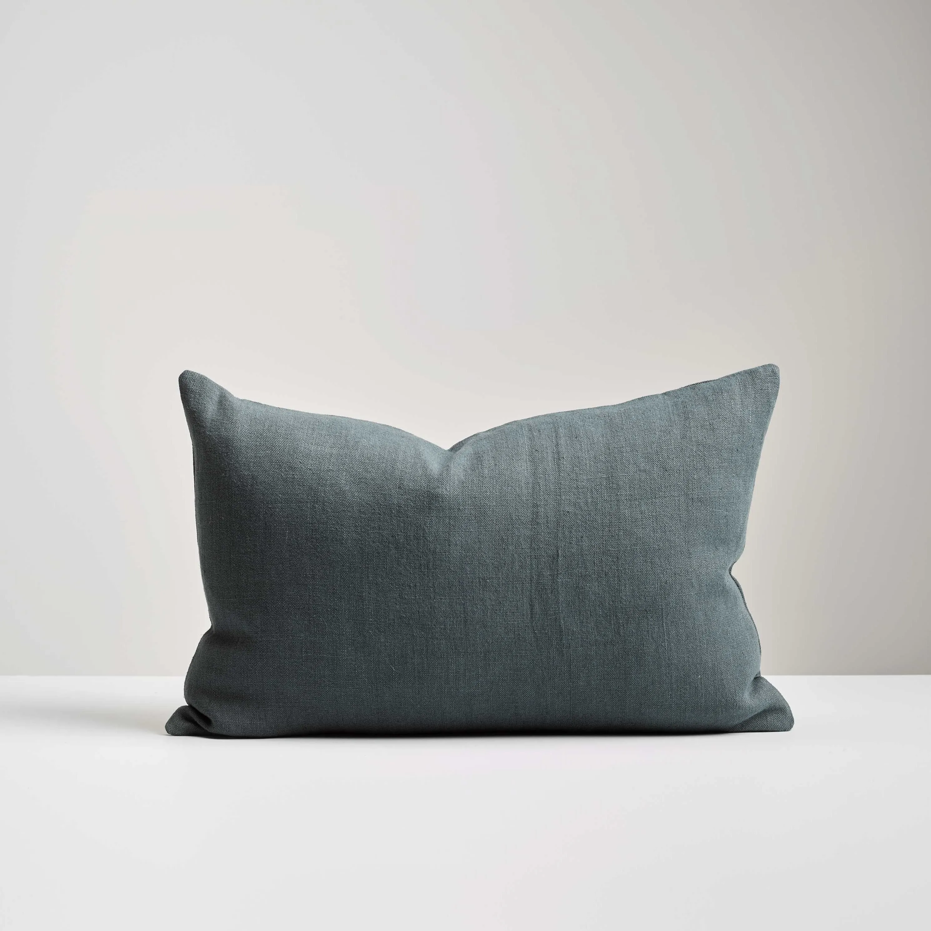 Peacock Heavy Linen Cushion
